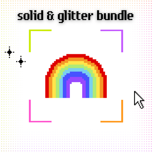 SOLID & GLITTER BUNDLE