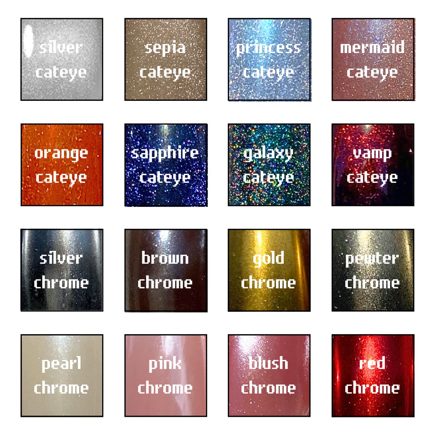 CUSTOM CAT EYE & CHROME