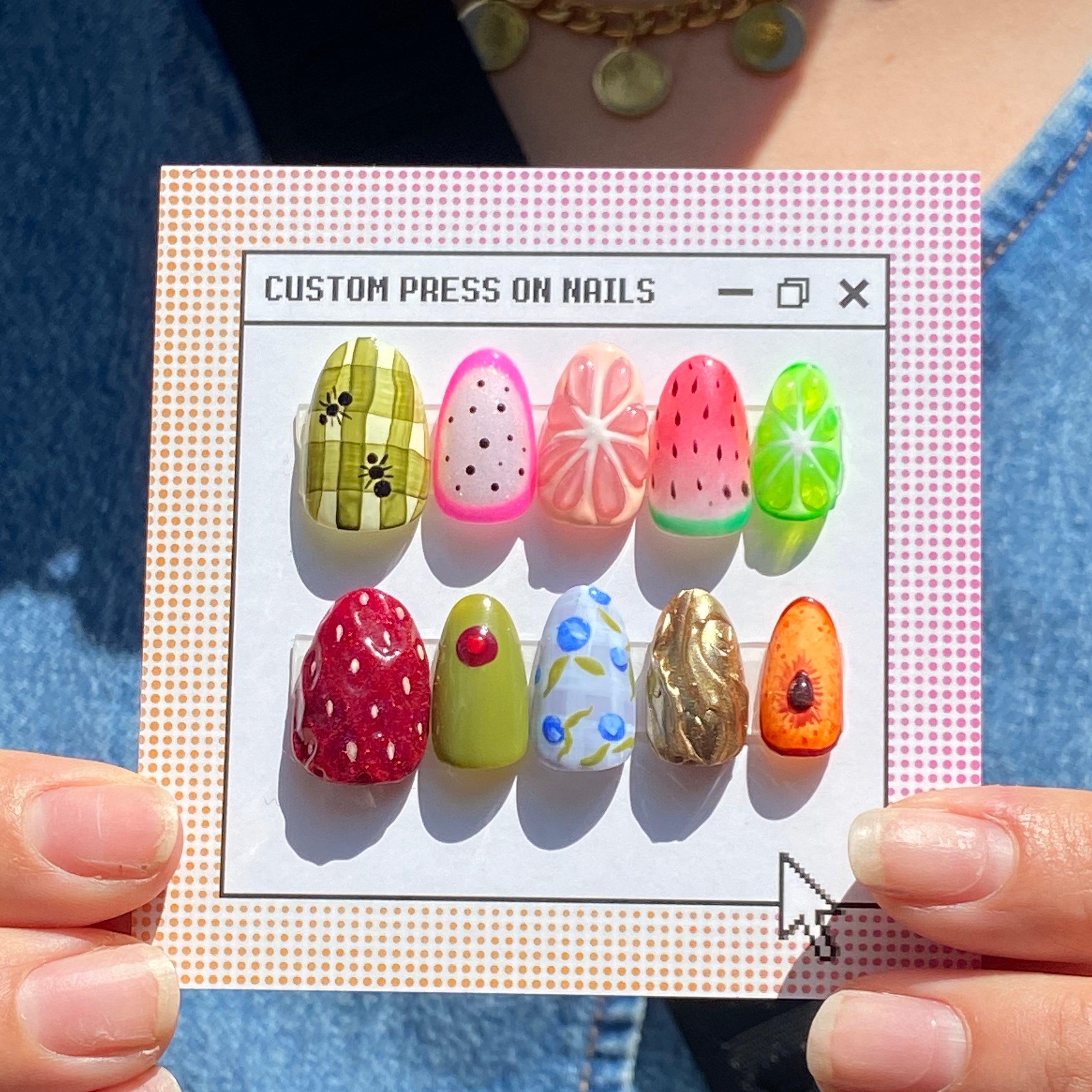 Jillnailオーダーページ CUSTOM NAIL ART – GNAIL